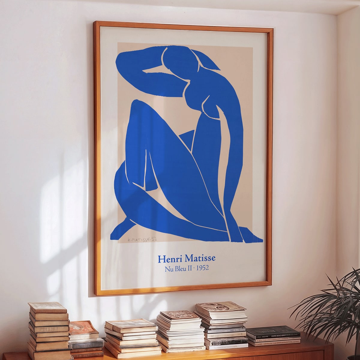 Poster | Nu Bleu II by Henri Matisse (1952) Art | MORYARTY