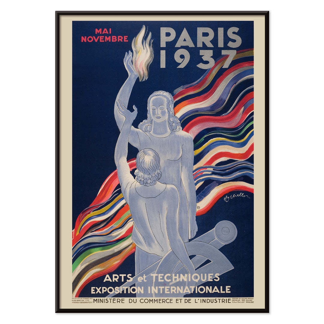 , with black aluminium frame on white background