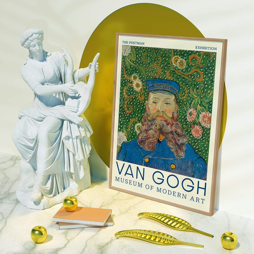 Poster | Portrait of Joseph Roulin by Van Gogh | MORYARTY