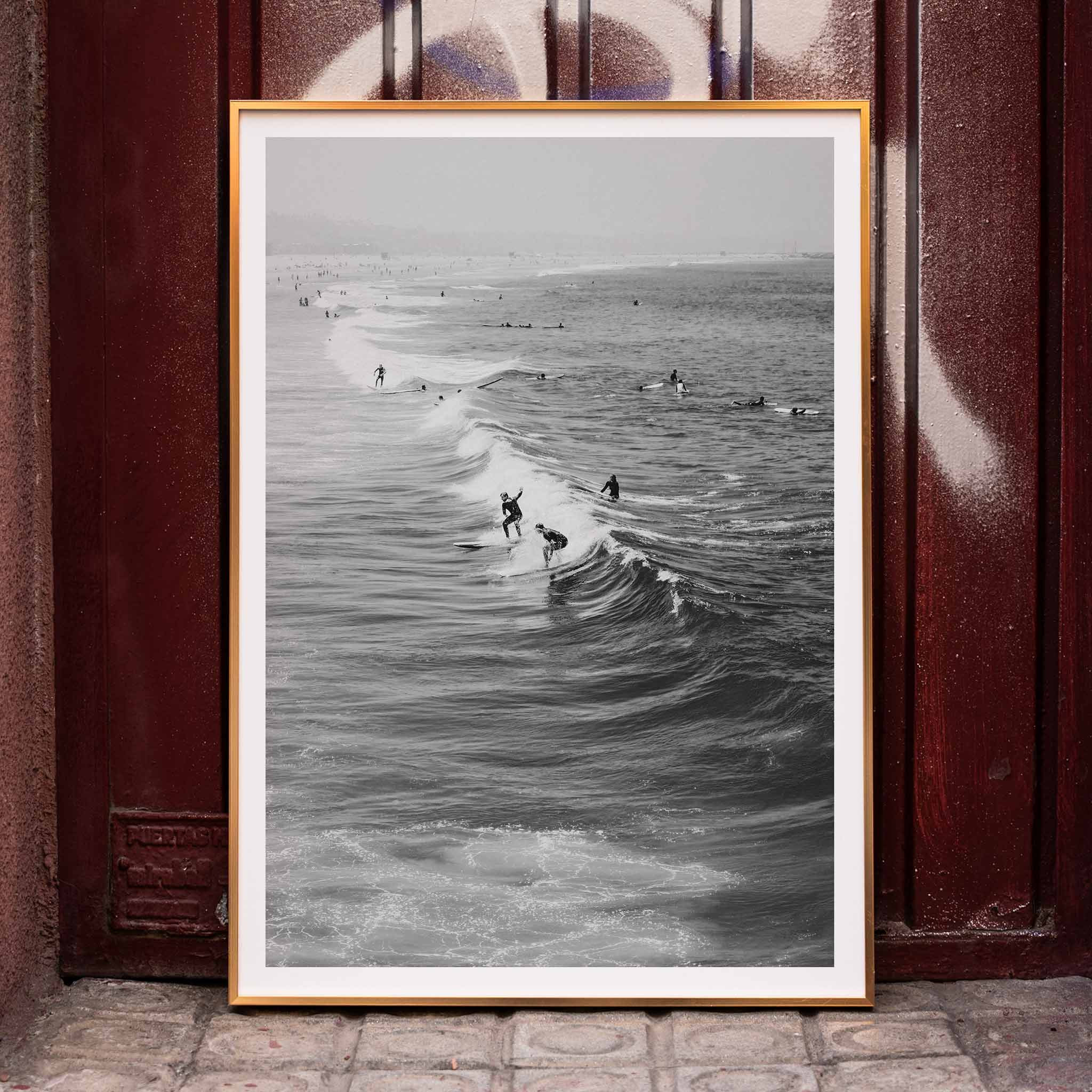 Poster | Surfers in Venice Beach | MORYARTY
