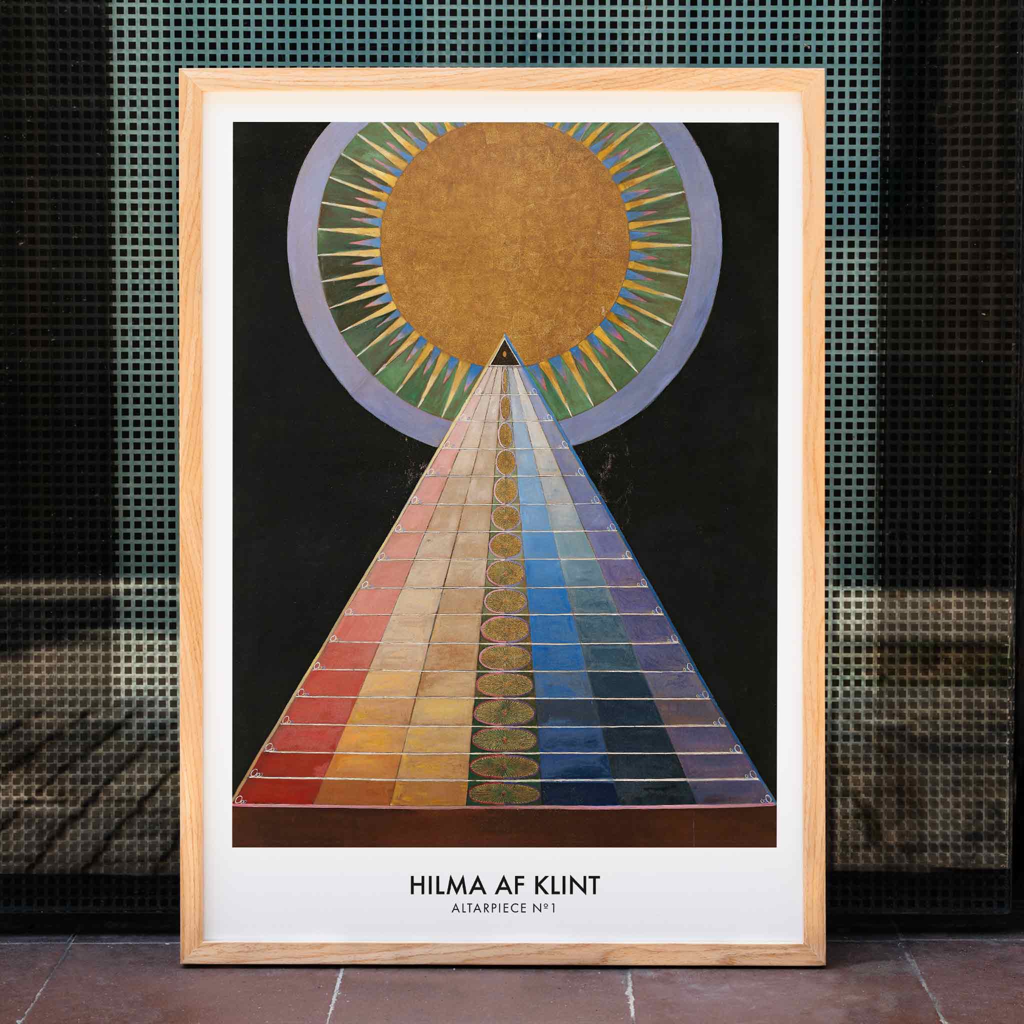 Poster | Altarpiece No. 1 Group X by Hilma AF Klint 1915 | MORYARTY