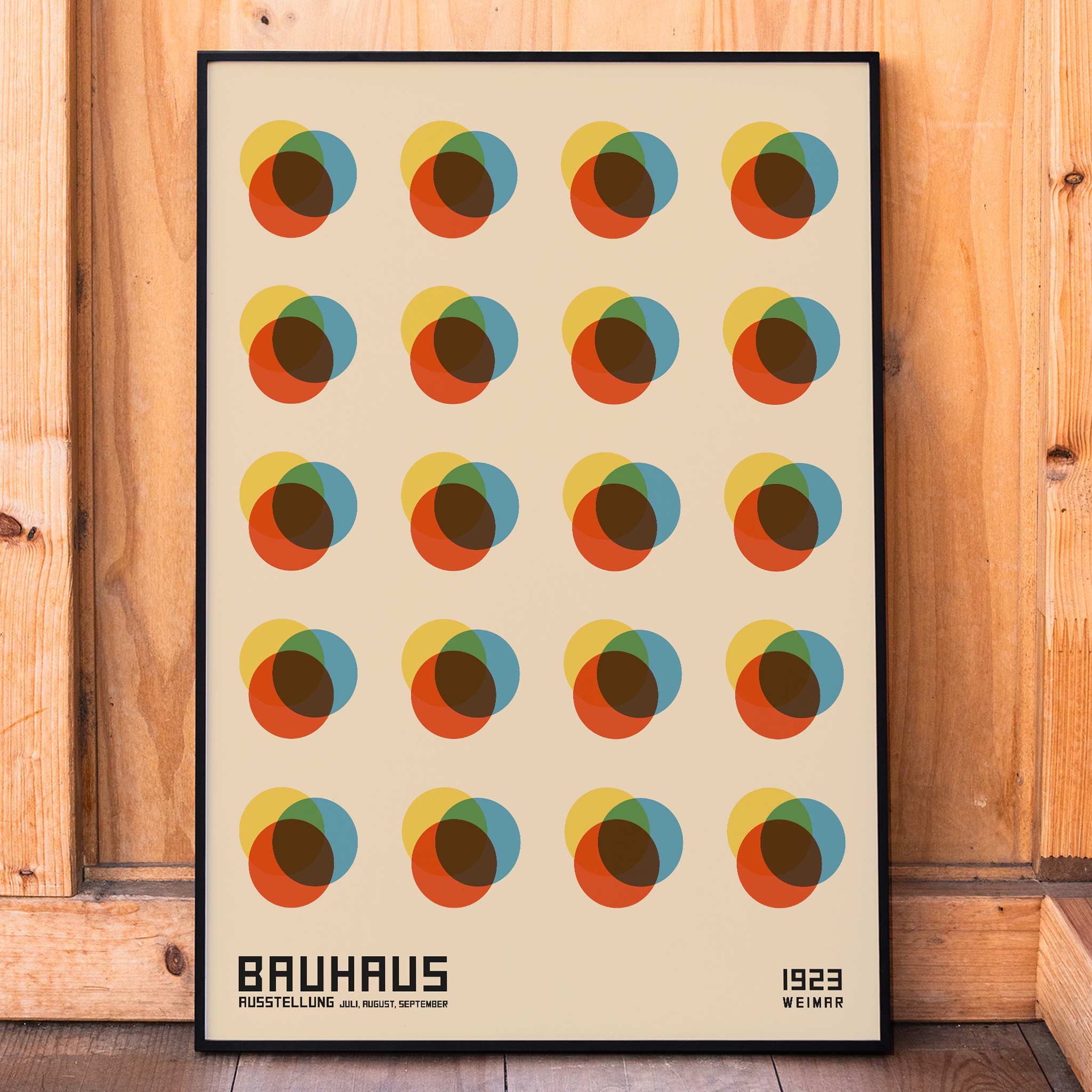 Poster | Bauhaus Poster 8 1923 Weimar Design | MORYARTY