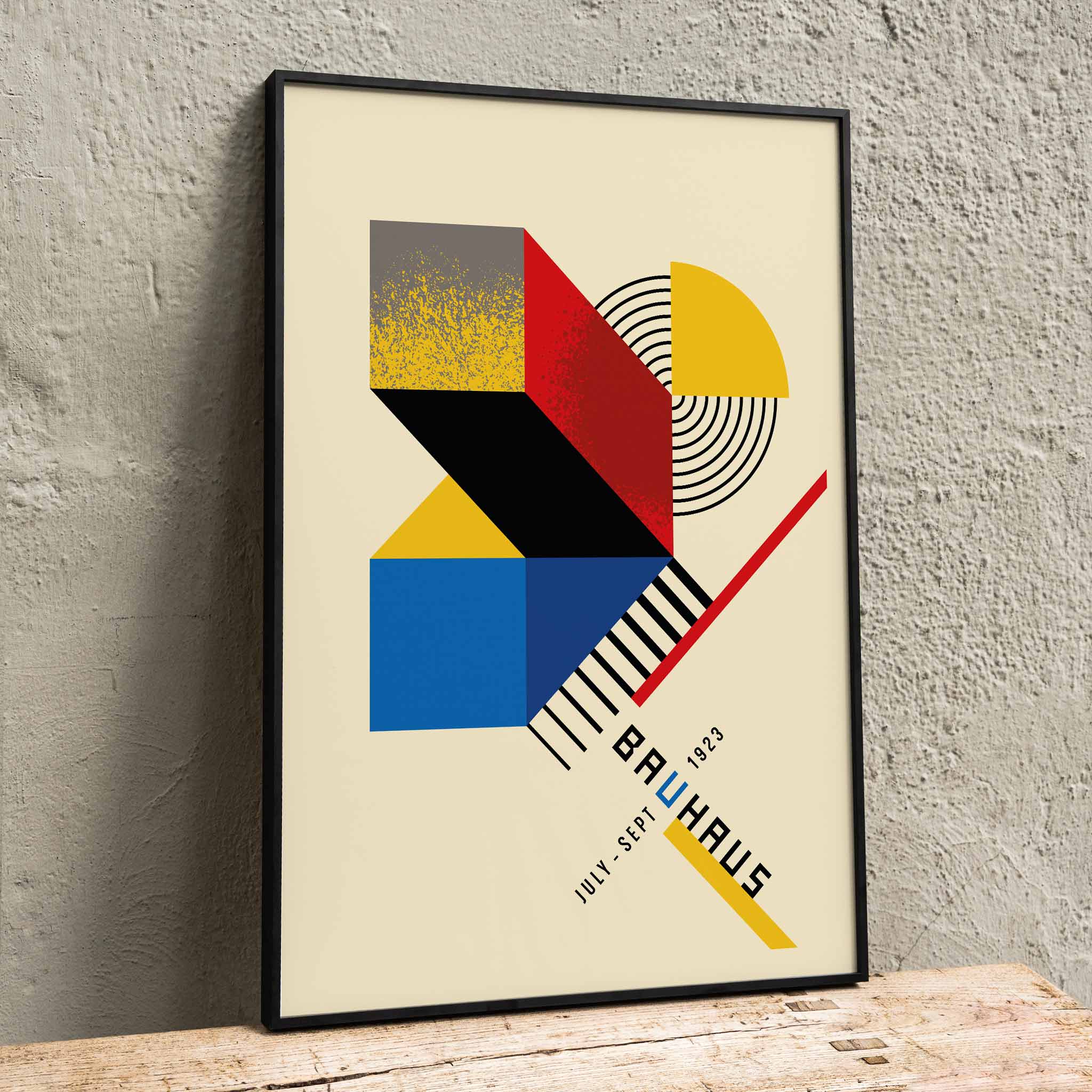 Poster | Bauhaus Poster 13 Geometric Design | MORYARTY