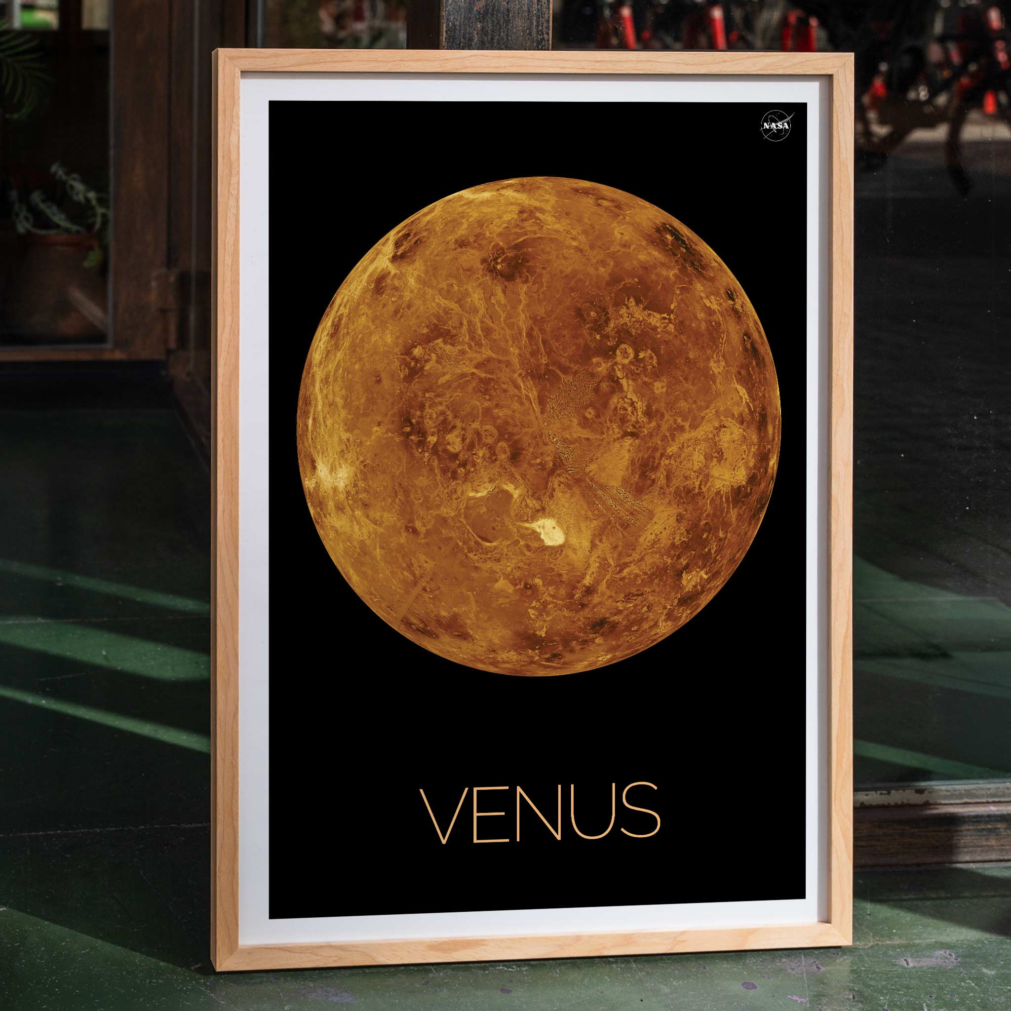 アートポスターダイアン・ロマネロ＜EVENING　SUN＞ Poster | The Sun 3 Solar Artwork by NASA | MORYARTY