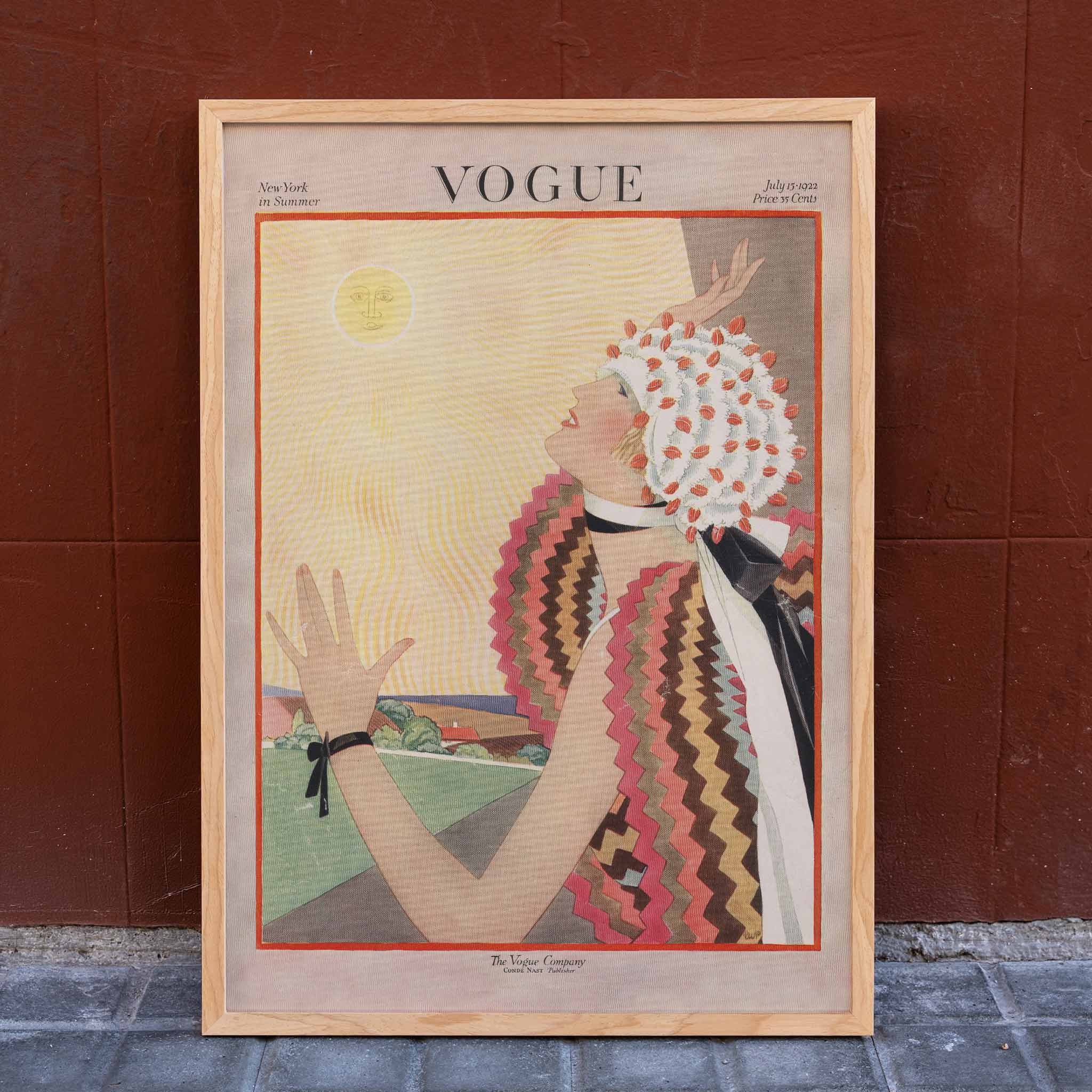 Poster | Vogue Sun Illustration George Plank (1922) | MORYARTY