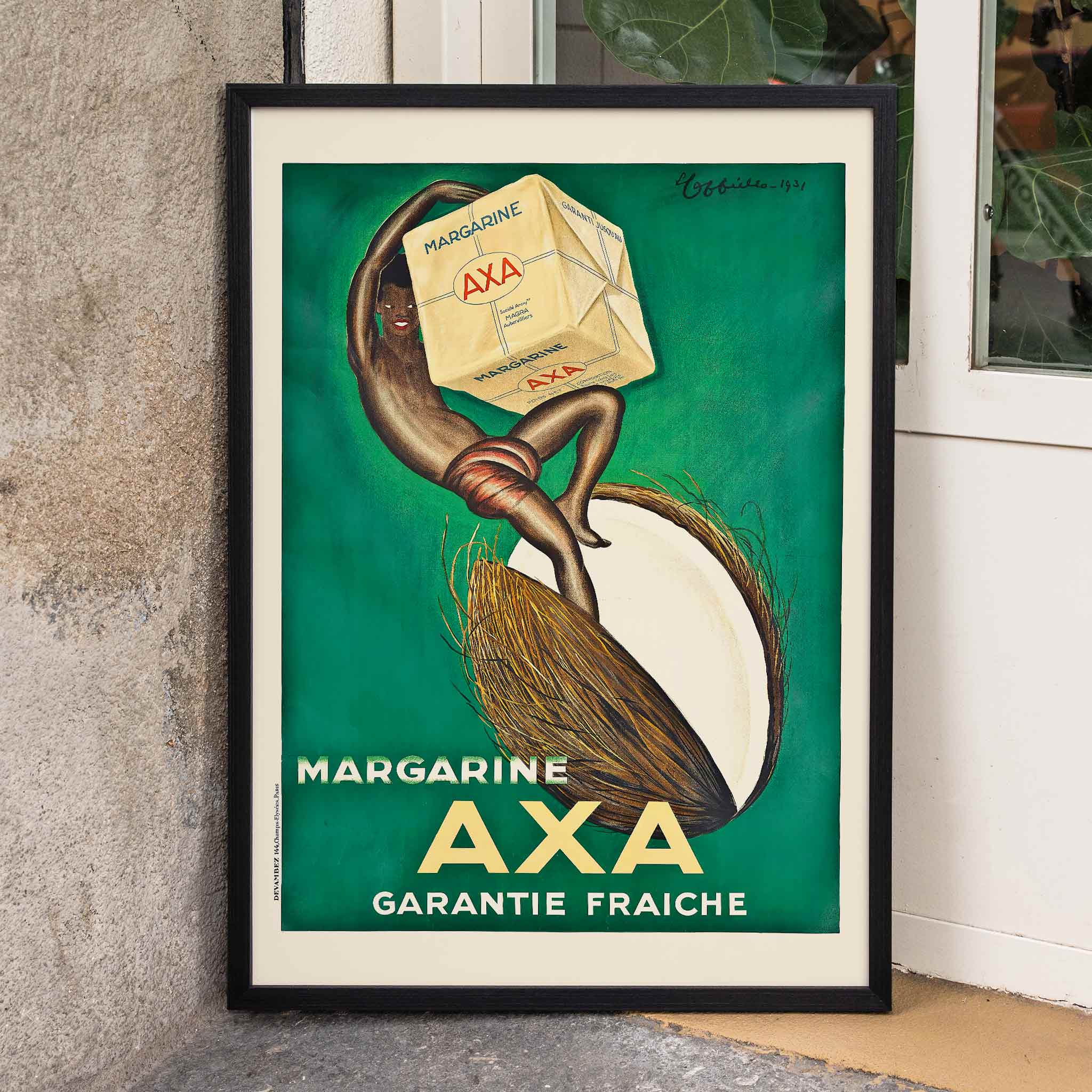 Poster | Margarine Axa by Leonetto Cappiello | MORYARTY