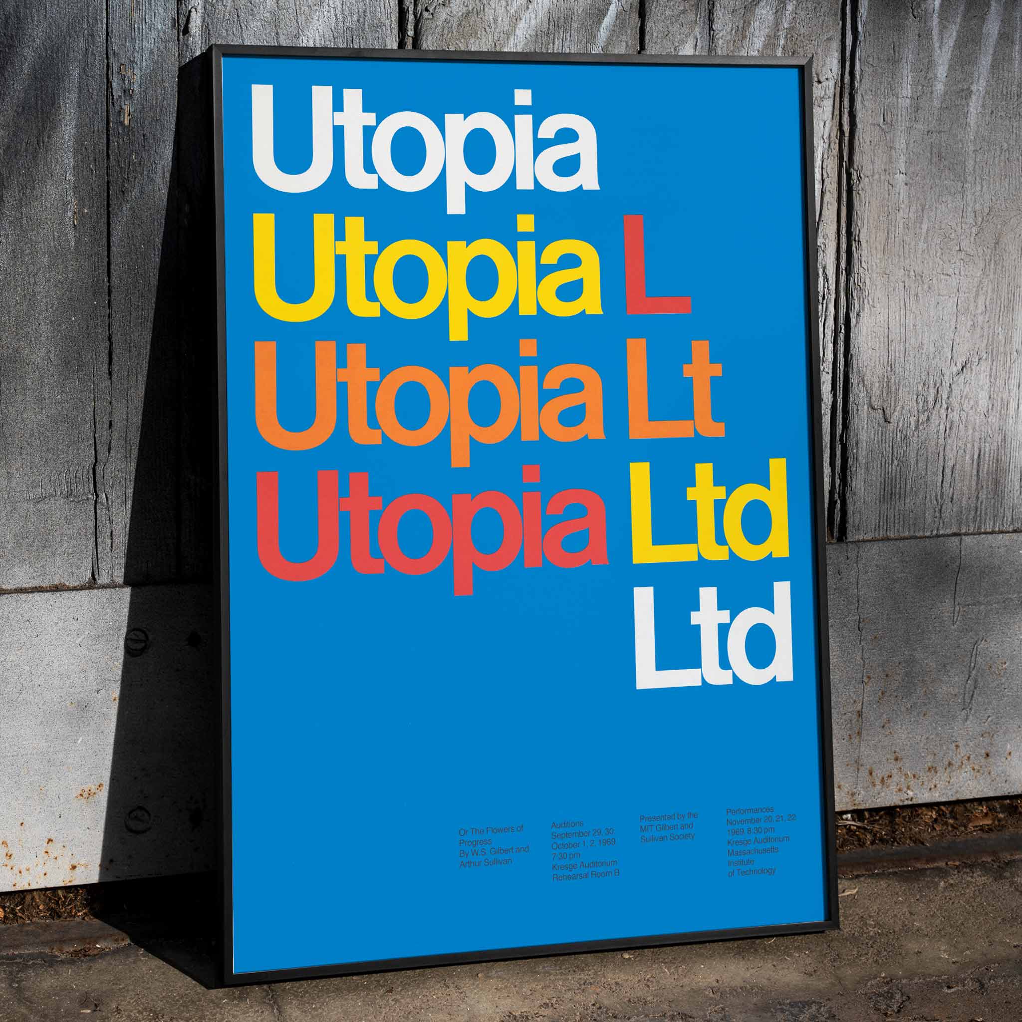Poster | Utopia Ltd Pop Art by Dietmar Winkler | MORYARTY
