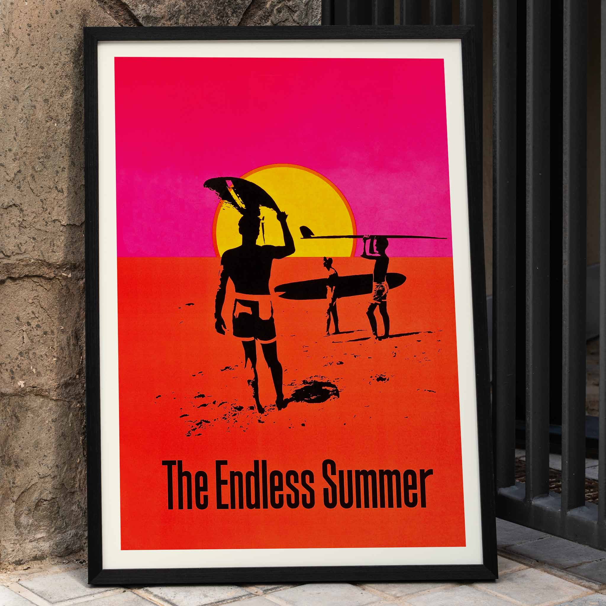 Poster | Surfers The Endless Summer Artwork | MORYARTY