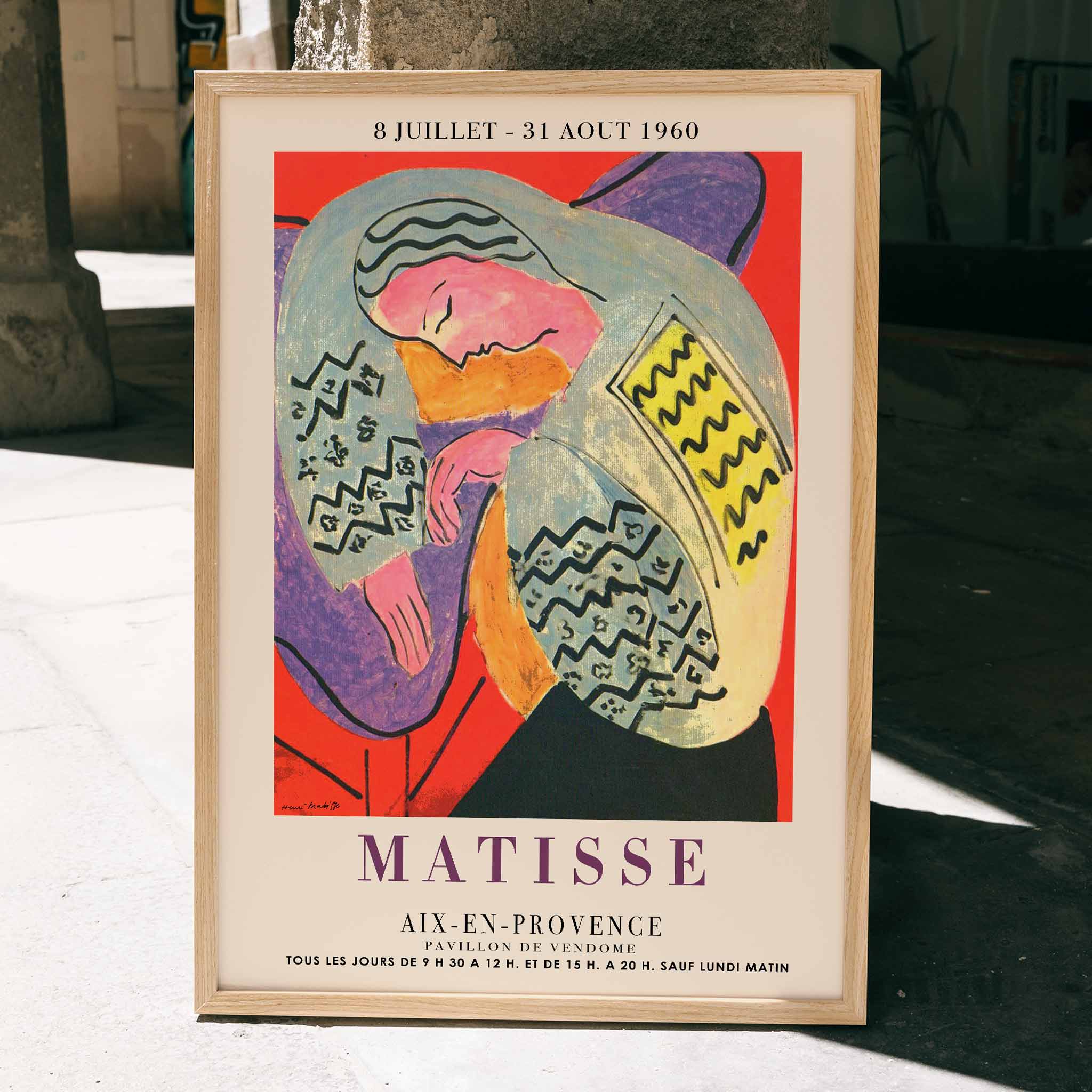 Poster | Woman Sleeping The Dream by Henri Matisse | MORYARTY