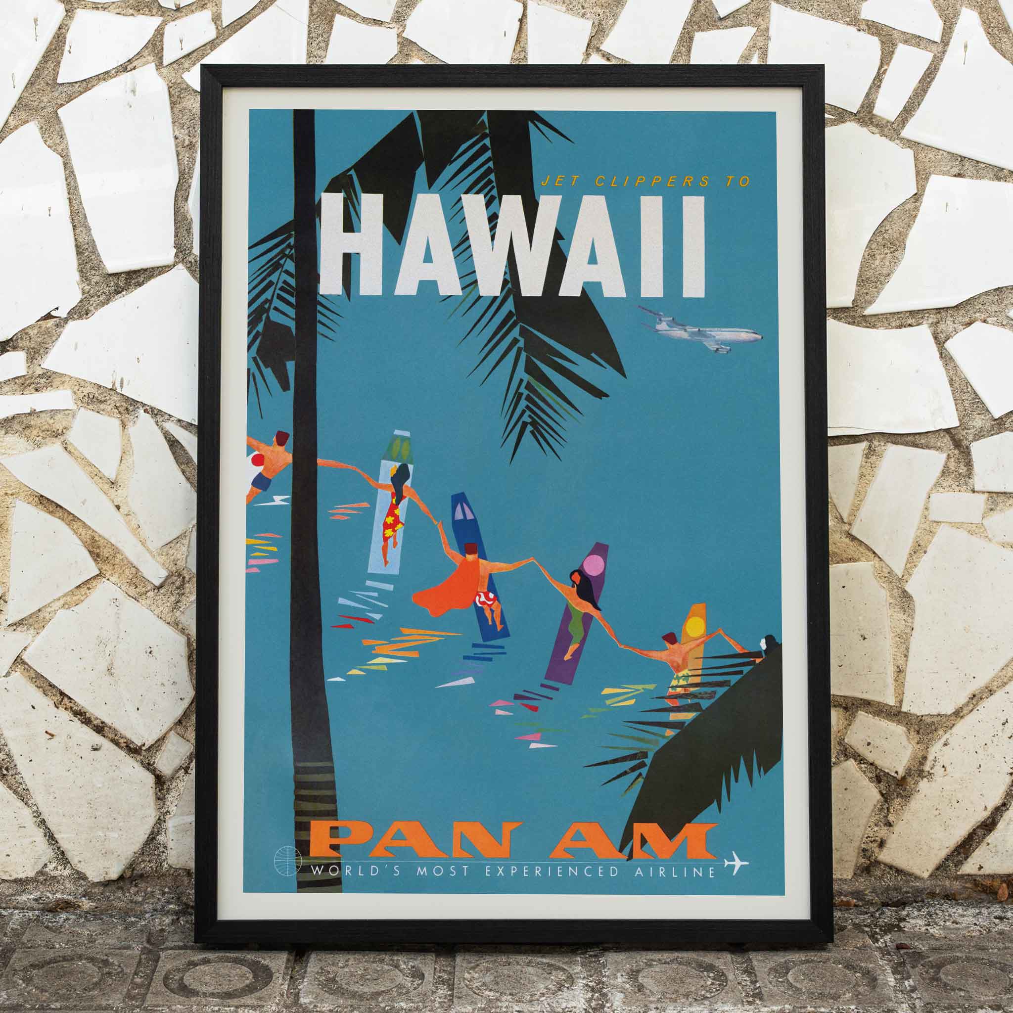 Poster | Jet Clipper to Hawaii Pan Am | MORYARTY