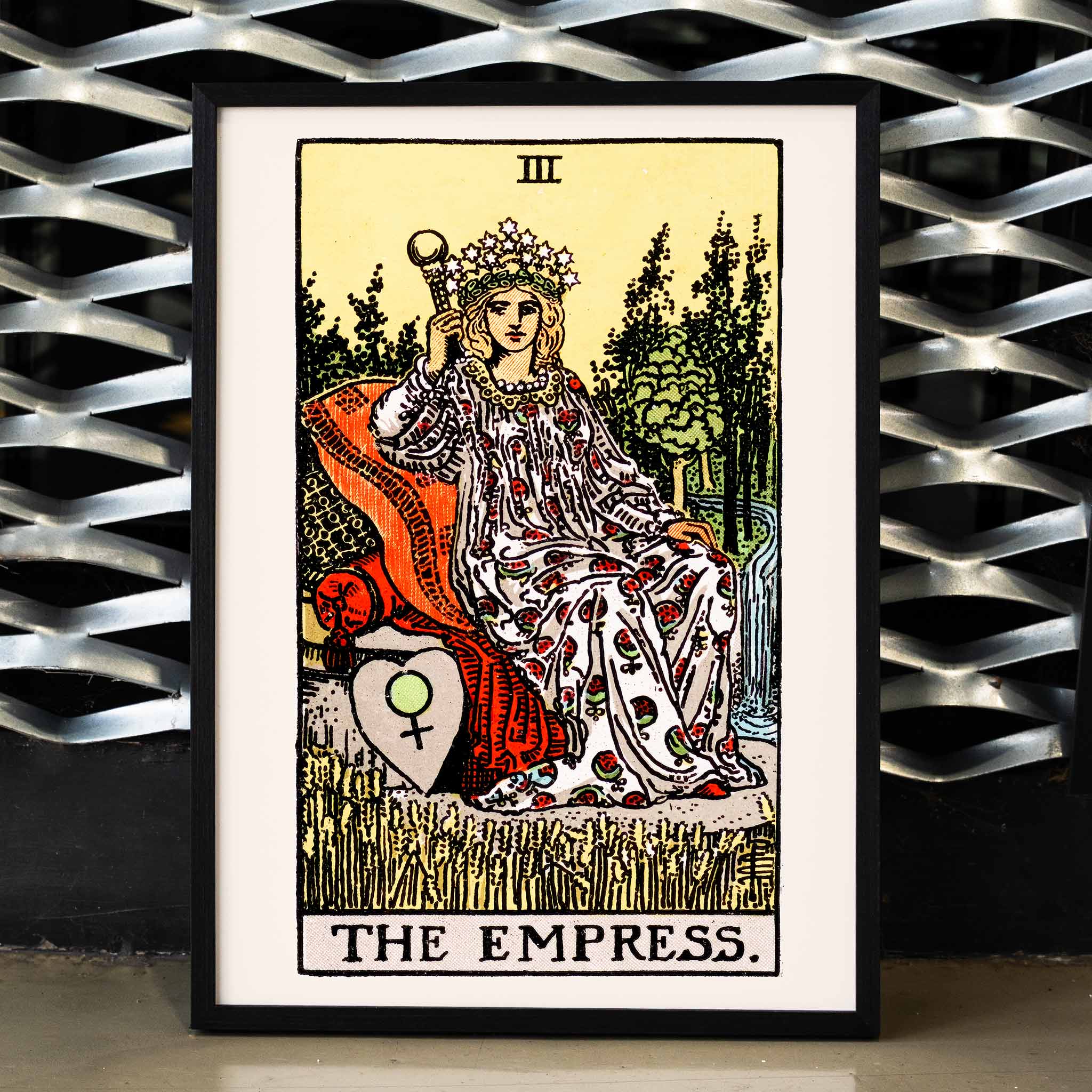 Poster | Tarot - The Empress by Rider Waite | MORYARTY
