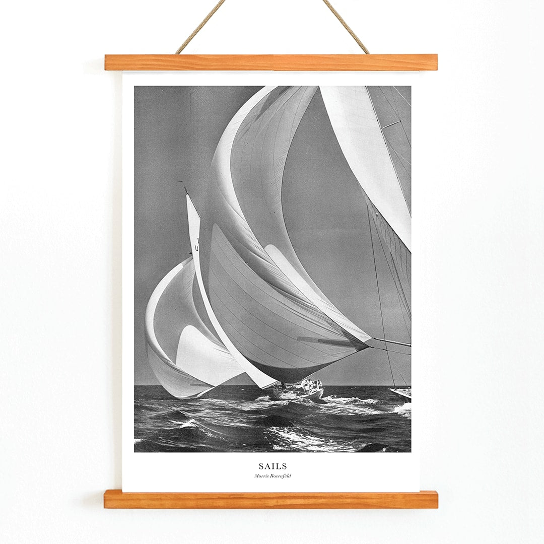 Poster | Sailing Boats Art by Morris Rosenfeld | MORYARTY
