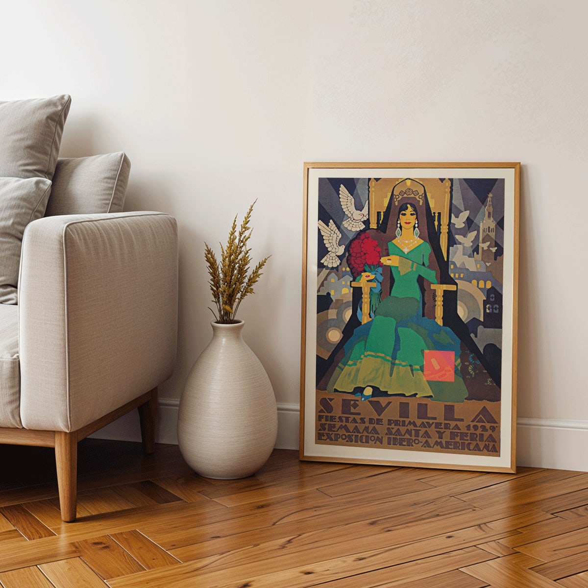 Poster | Sevilla Fiestas de Primavera 1929 | MORYARTY Poster | Sevilla Fiestas de Primavera 1929 | MORYARTY