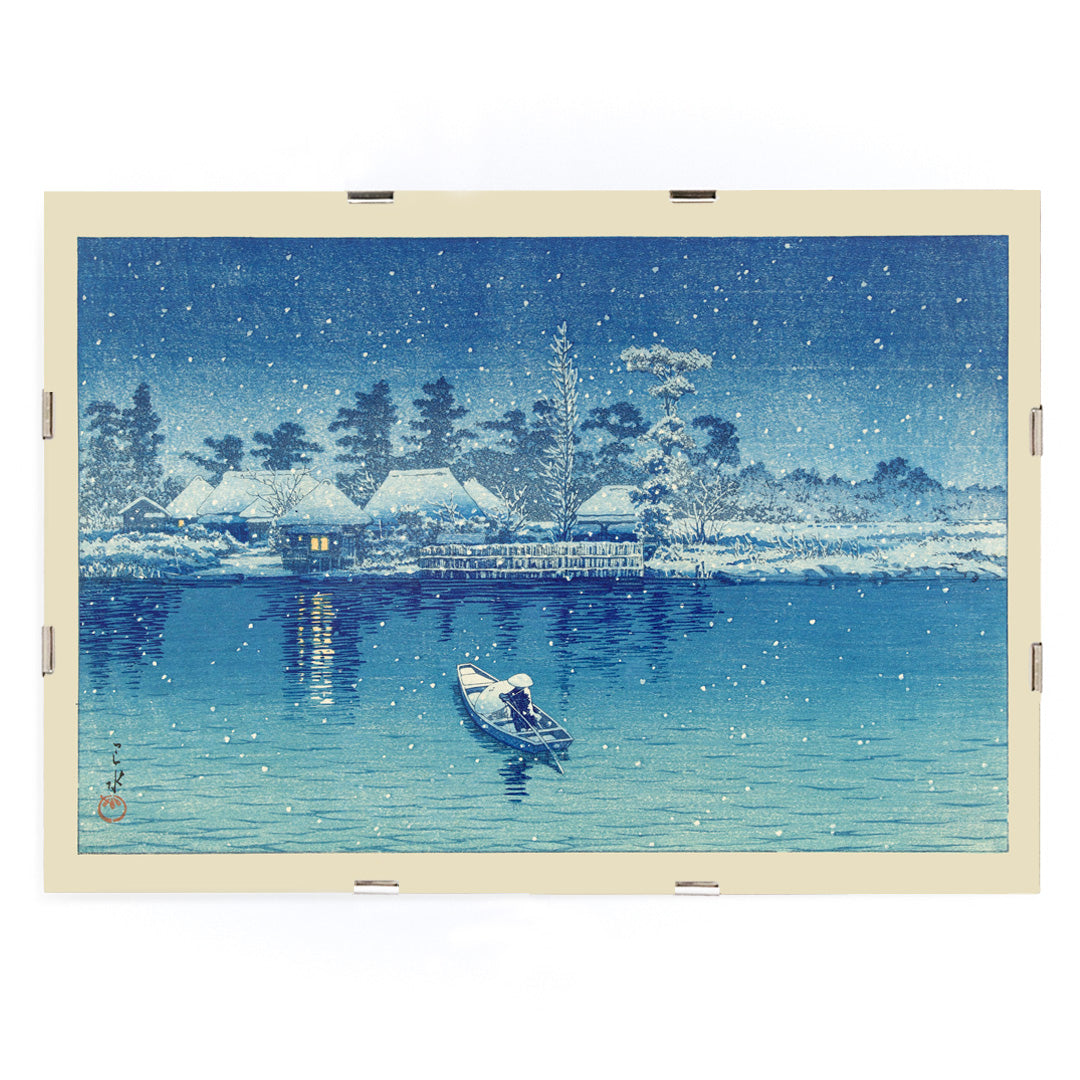 Poster | Ushibori by Kawase Hasui 1930 | MORYARTY