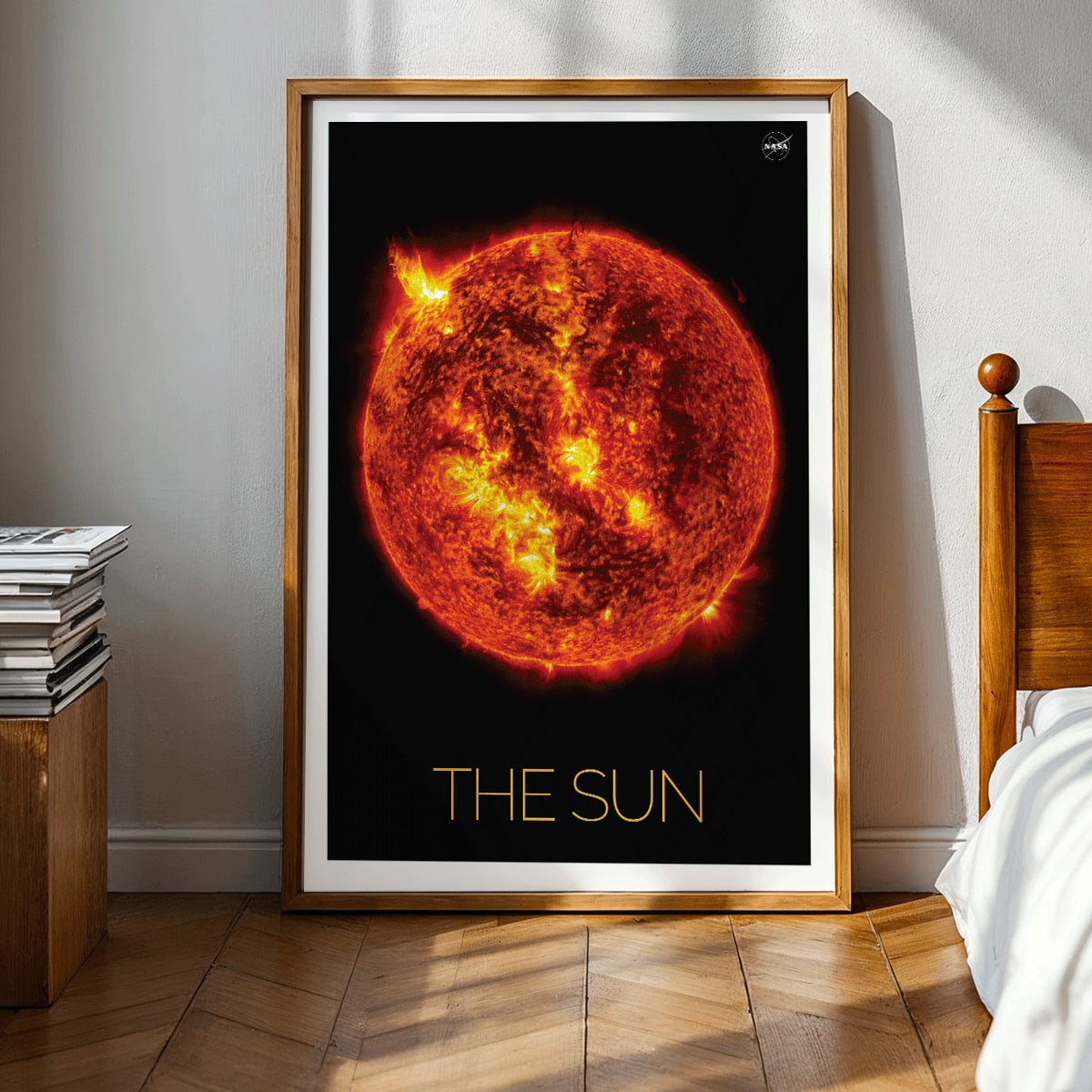 アートポスターダイアン・ロマネロ＜EVENING　SUN＞ Poster | The Sun 3 Solar Artwork by NASA | MORYARTY