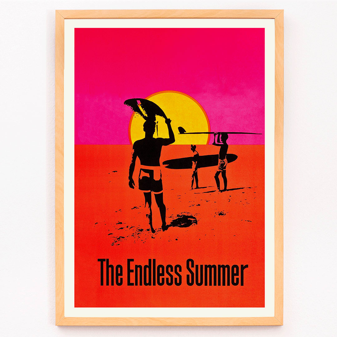 Poster | Surfers The Endless Summer Artwork | MORYARTY
