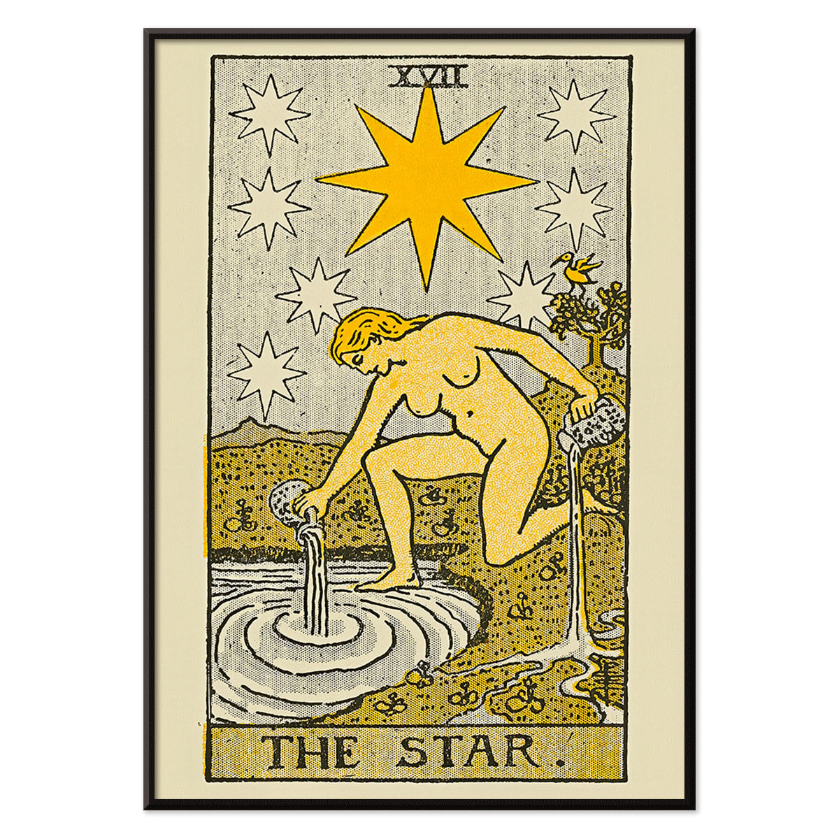 Poster | Tarot The Star Lauron W. de Laurence | MORYARTY