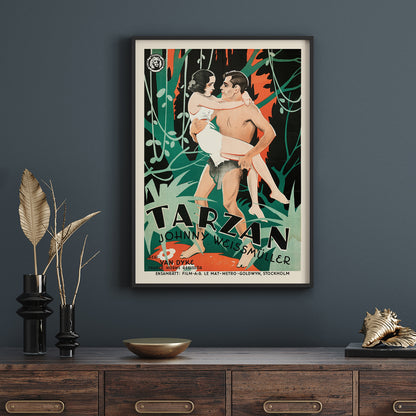 , framed and displayed in home decor