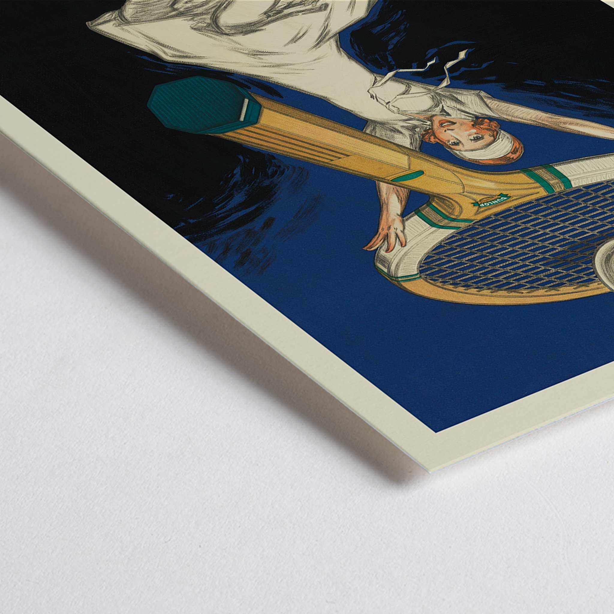 Poster | Dunlop Tennis Champion by Jean d'Ylen | MORYARTY