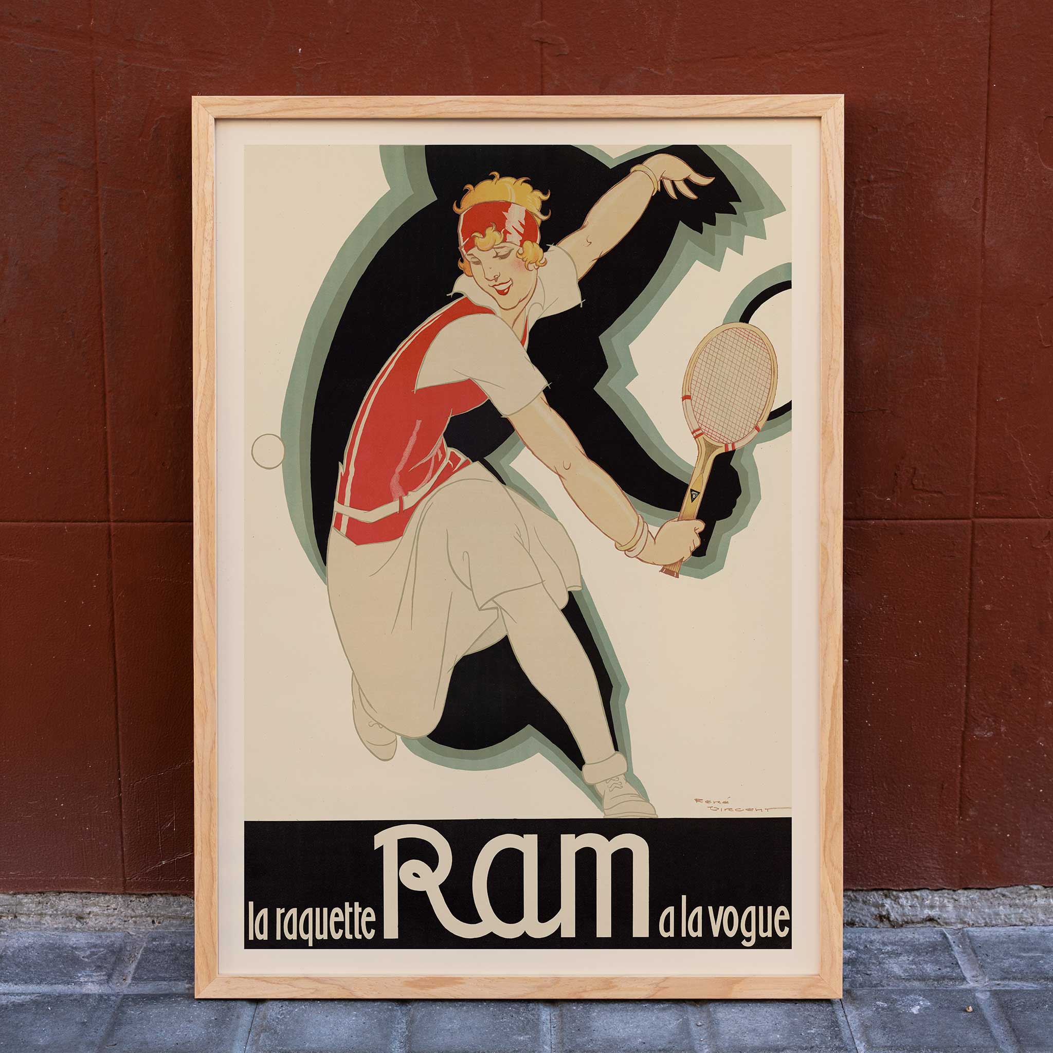 Poster | Kissing Couple Porto Ramos-Pinto by René Vincent | MORYARTY