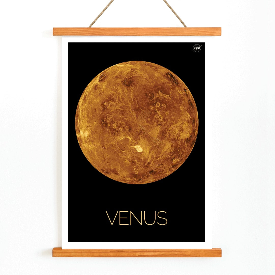 Poster | Venus Artwork by NASA | MORYARTY