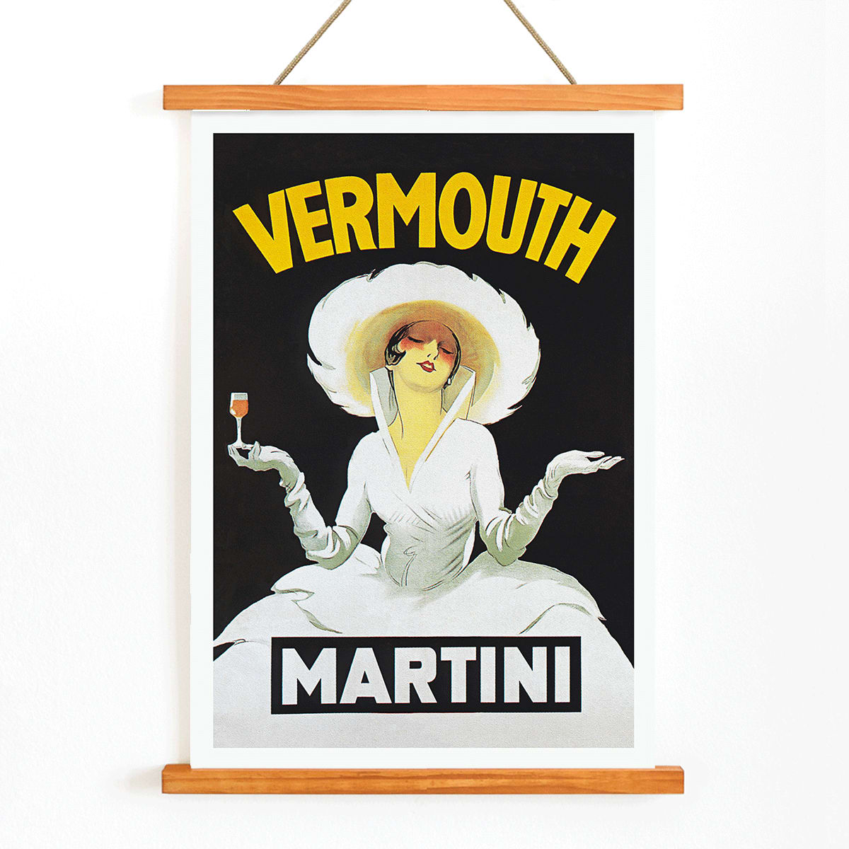 Poster | Vermouth Martini Elegance by Marcello Dudovich | MORYARTY