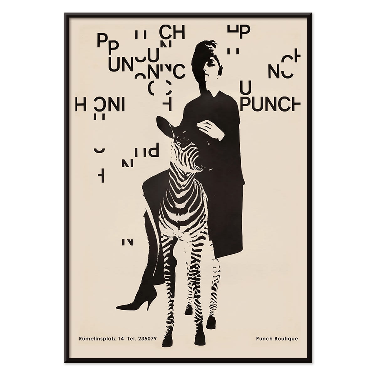 ポスター potita Poster | Punch Boutique Paul Mitzkat 1950 | MORYARTY