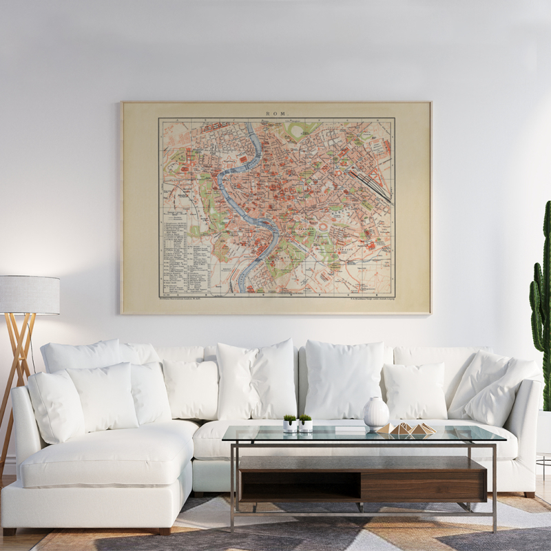 Ancient map of Rome Ancient map of Rome