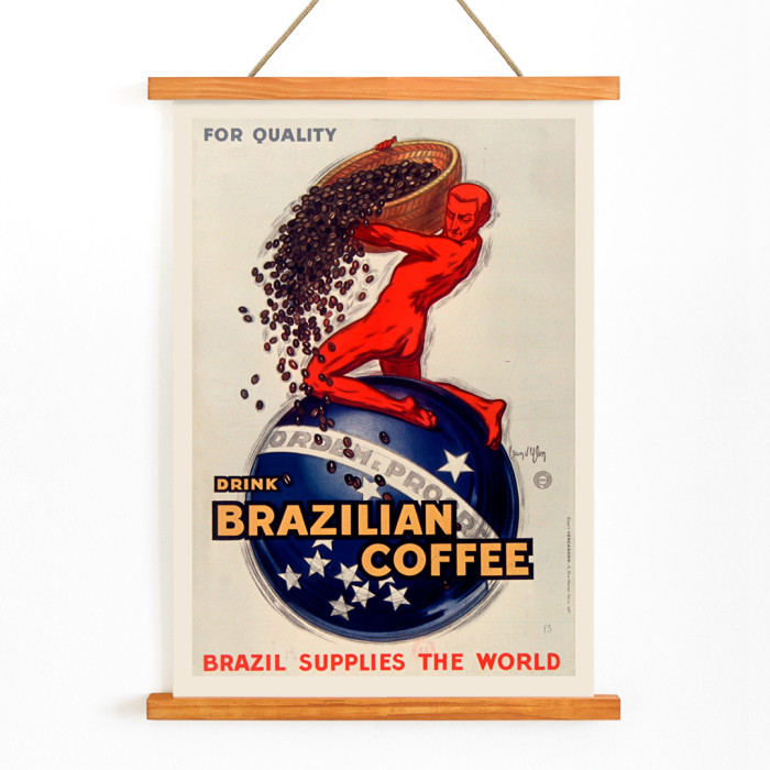 Drink Brazilian coffee